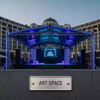 Аренда Сцена Layher 4х3 м с крышей в Grand Karat Sochi — ART SPACE
