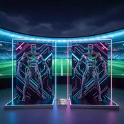 Аренда Фотозона тантамарески футбольные в VK Stadium Sirius — ART SPACE