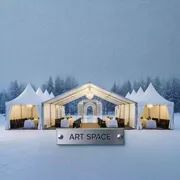 Аренда Комплекта шатров 3х3 м в санатории «Металлург» — ART SPACE