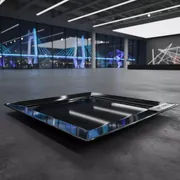 Аренда Блюдо прямоугольное премиум черное 31 см в Bridge Resort — ART SPACE