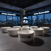 Аренда Соусник ребристый круглый в ресторане «Высота 5642» — ART SPACE