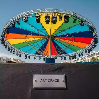 Аренда Зонт Pagoda Ø3,5 м в санатории «Черноморье» — ART SPACE