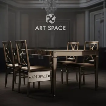 Аренда Комплект мебели Dresden 4 литой алюминий темно бронзовый в Grand Karat Sochi — ART SPACE