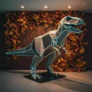 Аренда Фотозона динозавры в Mövenpick Hotel — ART SPACE
