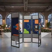 Аренда Стойки для баннера 2х3 в ресторане «Voda» — ART SPACE