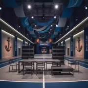 Аренда Комплект VEN CMIL6T1 7 предметов темно серый в зале «Чайка» (Морпорт) — ART SPACE