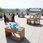 Аренда Тимбилдинг на природе с аттракционами Арспро в ресторане «La Terrazza» — ART SPACE