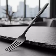 Аренда Вилка столовая Sapporo черная 190 мм в комплексе Sea Galaxy — ART SPACE