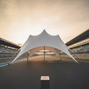 Аренда Тент Кайт 8х12 белый на Сочи Автодроме — ART SPACE