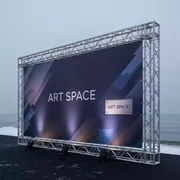 Аренда Баннер Vikuflex A ламинированный Frontlit S 280 гр 75x3,2 м матовый на пляже «Мандарин» — ART SPACE