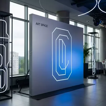 Аренда Конструкции баннерные в ресторане «Магеллан» — ART SPACE
