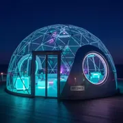 Аренда Шатер сферический купол 9 в пляжном комплексе VinoGrad — ART SPACE