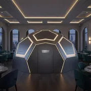 Аренда Шатер многогранный D15 м в ресторане «Brunello» — ART SPACE