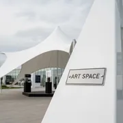 Аренда Тент Кайт Kite 6х6 белый в ресторане «Магадан» — ART SPACE