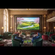 Аренда Интерактивная панель EDFLAT LITE EDF110LT01 110 дюймов в Boutique Hotel PORTUM 1905 — ART SPACE