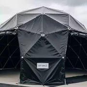 Аренда Шатер Кайт 6х6 черный на Сочи Автодроме — ART SPACE