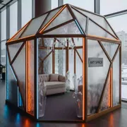 Аренда Фотозона русский стиль в ресторане «Voda» — ART SPACE