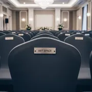 Аренда Чехол для стула тёмно серый стрейч в Sochi Marriott Krasnaya Polyana — ART SPACE