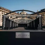 Аренда Шатер из ферм тоннельный 12х10 м черный в Rixos Krasnaya Polyana — ART SPACE