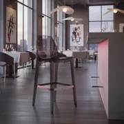 Аренда Табурет барный пластиковый Fox 75 в ресторане «Паруса» — ART SPACE
