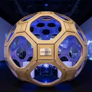 Аренда Шатры квадросфера деревянные из клееного бруса в Зимнем театре — ART SPACE