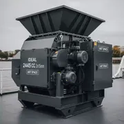 Аренда Шредер уничтожитель Ideal 2445 CC 2х15 мм на теплоходе «Дагомыс» — ART SPACE