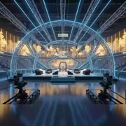 Аренда Крыша дугообразная граунда Prolyte 12х10 м в VK Stadium Sirius — ART SPACE