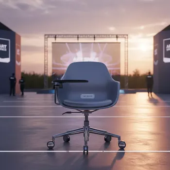 Аренда Стул офисный Kanvas O R Coach Front со столиком на Медальной площади — ART SPACE