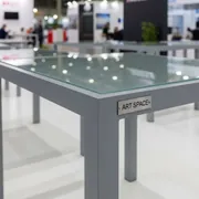 Аренда Стол Лидер 21 уличный квадратный в санатории «Металлург» — ART SPACE