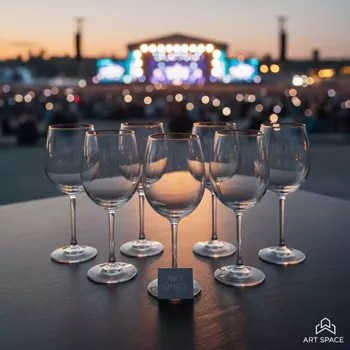 Аренда Бокал для вина Celeste 270 мл в VK Stadium Sirius — ART SPACE