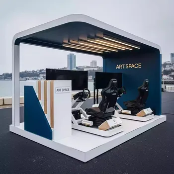 Аренда Зона VR автосимулятор на территории Морпорта Сочи — ART SPACE