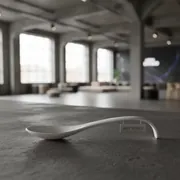 Аренда Ложка Капля малая белая пластик 110х45 мм в Stella di Mosca — ART SPACE