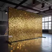 Аренда Фотозона на год из пайеток золото в ОКЦ «Галактика» — ART SPACE