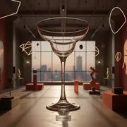 Аренда Бокал фуршетный маргарита 40 л в ледовом дворце «Большой» — ART SPACE