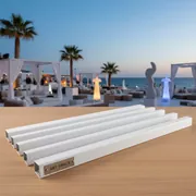 Аренда Каналы цветные для Металбинд O.CHANNEL А5 217 мм в пляжном клубе Del Mar — ART SPACE