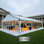 Аренда Шатер павильон 30х35 м в санатории «Металлург» — ART SPACE