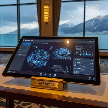 Аренда Книга интерактивная настольная мультимедийная AVKompleks 32 в Radisson Collection Paradise — ART SPACE