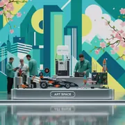 Аренда Образовательный набор Драгстер AMP S045 на площадке Rosa Peak (2320м) — ART SPACE