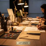Аренда Письмо Деду Морозу мастер класс в Green Flow Hotel — ART SPACE