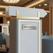 Аренда Стойка указатель прямая в санатории «Заполярье» — ART SPACE