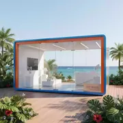 Аренда Киоск 3х6 м комплектация макси в пляжном клубе Del Mar — ART SPACE