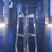 Аренда Стул барный Ghost Clear в Гранд Отель Сочи — ART SPACE