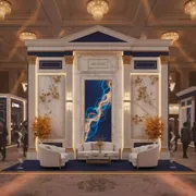 Аренда Дизайн проект стенда Итриум в Radisson Hotel Rosa Khutor — ART SPACE