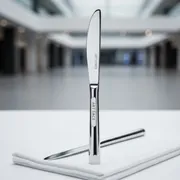 Аренда Нож для масла Slim серебро на Медальной площади — ART SPACE