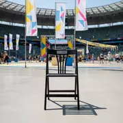 Аренда Стул Терье черный на арене «Фишт» — ART SPACE