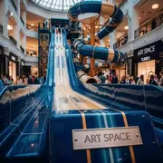Аренда Горка водная Турбо в Grand Karat Sochi — ART SPACE