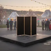 Ширмы тканевая