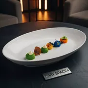 Аренда Блюдо Chan Wave Classic овальное 340х180 мм в Radisson Hotel Rosa Khutor — ART SPACE