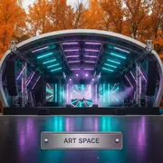 Аренда Сцена с крышей для концерта в ОКЦ «Галактика» — ART SPACE