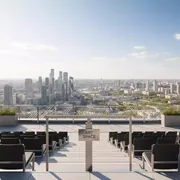 Аренда Трибуны модульные Layher 104х25 в ресторане «D.O.M» — ART SPACE